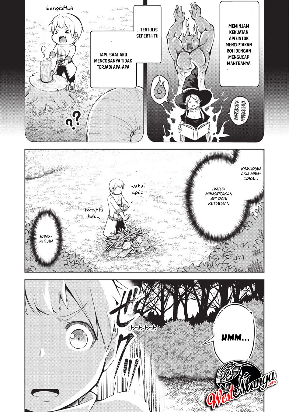 Kikaku Hazure no Eiyuu ni Sodaterareta, Joushiki Hazure no Mahou Kenshi Chapter 01 Gambar 20